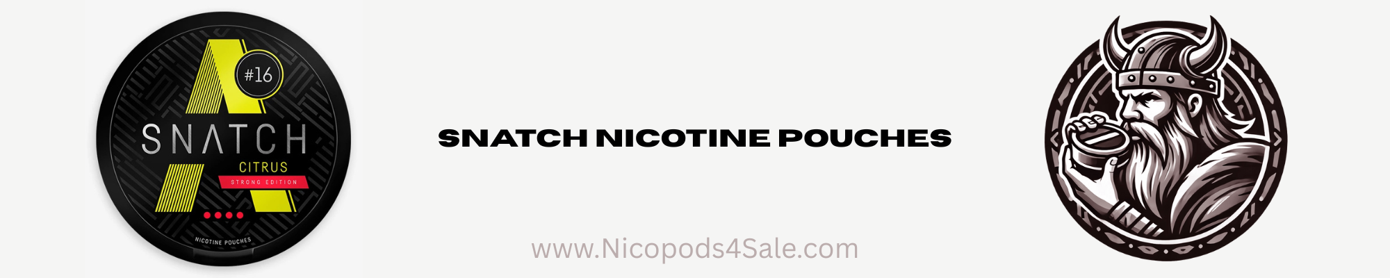 SNATCH nicopods, nicotine packets, snus, pouches, nicotine pouches, smokeless, nicotine sachets