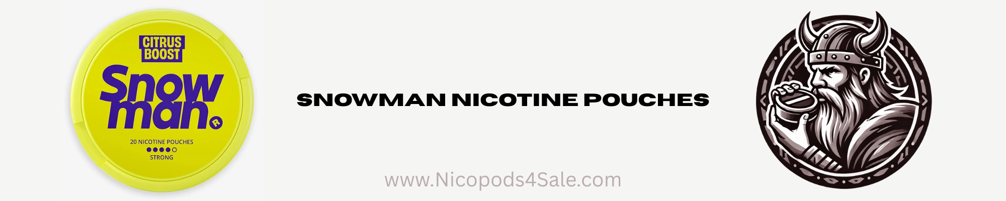 SNOWMAN nicopods, nicotine packets, snus, pouches, nicotine pouches, smokeless, nicotine sachets
