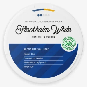 Stockholm White Arctic Menthol 4mg